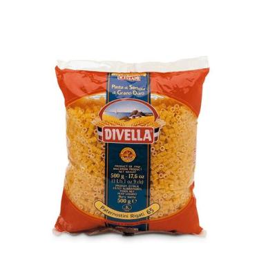 Imagem de Macarrão divella 65 paternostini rigati 500g