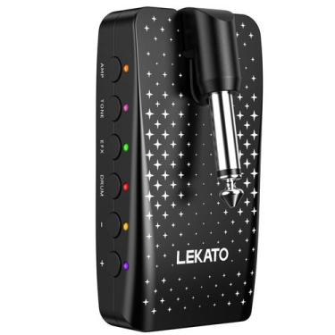 Imagem de Amplificador de prática de fone de ouvido LEKATO para guitarra e baixo
