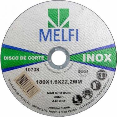 Imagem de Disco Aço Inox Para Emerilhadeira 4,5 x 115 x 1 x 22,23mm Disco Fino -