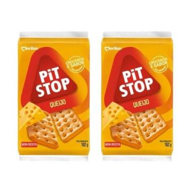 Imagem de Biscoito Pit Stop Sabor Queijo Embalagens Individuais 324g - Marilan