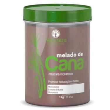 Imagem de Máscara Hidratante E Fortalecedora Melado De Cana 1Kg - Natureza Cosme