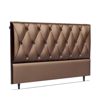 Imagem de Cabeceira Murat Facto Nero Super King (8x195x120) - Ortobom