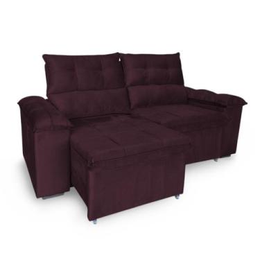 Imagem de Sofá Retrátil e Reclinável 2 Lugares Verona 1,80m - Élpis Móveis - Élp