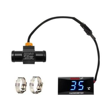 Imagem de Termômetro Universal Mini Para Motocicleta KOSO, Medidor De Temperatur