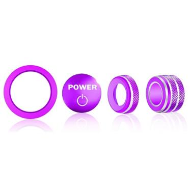 Imagem de SENSHINE Capa de maçaneta para Toyota Camry LE/SE/XLE/XSE 2025 2026 Acessórios Alumínio Controle de Volume Espelho Retrovisor Botão Interruptor Rádio Motor Tampa do Botão de Partida Anel de Acabamento