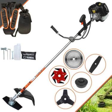 Imagem de Roçadeira Profissional Terra GRH-520 À Gasolina Motor 2T 52cc 2,5HP Mu