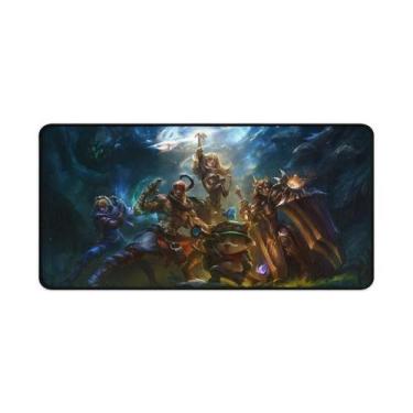 Imagem de MOUSE PAD GAMER SPEED GRANDE 70x35CM LIGA DOS LENDÁRIOS EXBOM