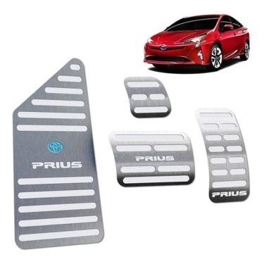 Imagem de Pedaleiras Com Descanso De Pé Toyota Prius 2018 Prata