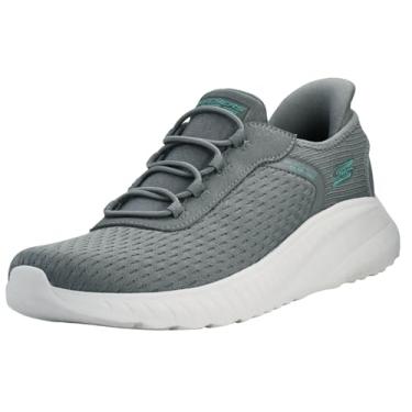 Imagem de Skechers Tênis feminino sem cadarço Bobs Squad Chaos-in Color, Pomba cinza, 37