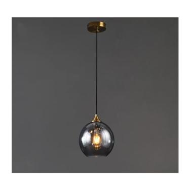 Imagem de Luminárias pendentes de vidro modernas para decoração de sala de jantar, cozinha, sala de estar, quarto