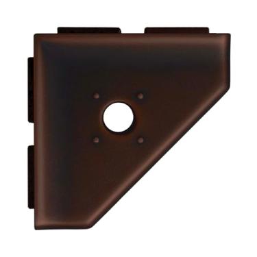 Imagem de Bandeja de sabonete para box de 12,7 cm – Bandeja de sabonete para banheiro, prateleira geométrica para nova construção, 5 inches, Oil-Rubbed Bronze