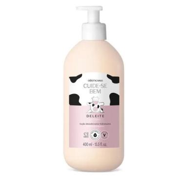 Imagem de Loção Desodorante Hidratante Corporal Cuide-se Bem Deleite 400ml - O B