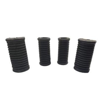 Imagem de Borracha Pedaleira Dianteira E Traseira Moto Suzuki Yes 125 - Mmb/Brv