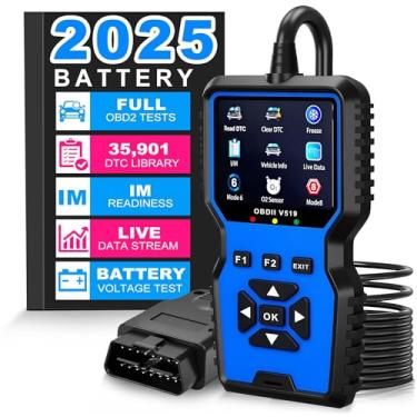 Imagem de Etre Jeune Ferramenta de scanner OBD2, leitor de código de veículo V519 atualizado para verificar a luz do motor, códigos de falha claros, ferramenta profissional de digitalização OBDII de dados ao