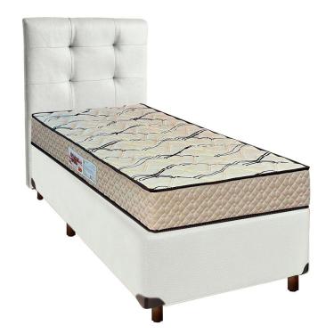 Imagem de Kit Cama Box + Cabeceira + Colchão Solteiro D33 - Maxsono - Paropas