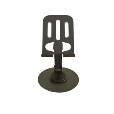 Imagem de Suporte De Mesa Giratório 360º Para Celular E Tablet Dobrável Ajustável E Ideal