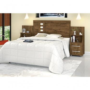 Imagem de Cabeceira Camily Casal Extensível Malbec