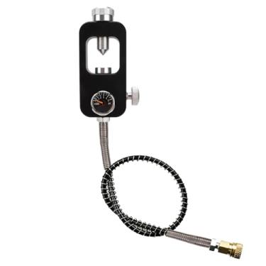 Imagem de Chewtoyo Adaptador de válvula Din para rifle Pcp Paintball com mangueira 20.1, adaptador de tanque Hpa para mergulho autônomo, compatível com válvula K, J, H