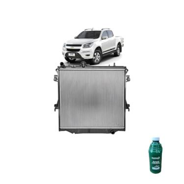 Imagem de Kit Radiador GM S10 2.4 12/16 Flex com Água Desmineralizada 1L