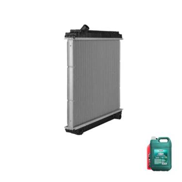 Imagem de Kit Radiador MB 1218 1418 1620 OM904 OM366 97/0 Aditivo Paraflu Rosa 1L Água Desmineralizada 5L