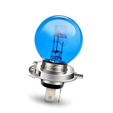 Imagem de Ruiandsion Lâmpada de halogêneo P43T H4 6V farol 45/40W 6 volts branco carro motocicleta farol