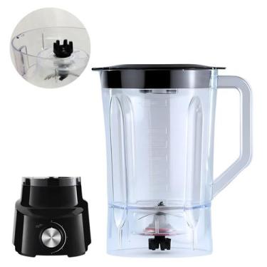 Imagem de Copo Cristal de Liquidificador Britânia Diamante 800W 900W Turbo Tampa