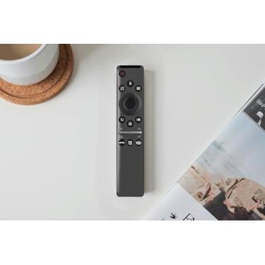 Imagem de Controle remoto de voz de substituição BN59-01329A com microfone adequado para Samsung TV QN65Q80TAFXZA QN75Q80TAFXZA QN85Q80TAFXZA QN55Q70TAFXZA QN65Q70TAFXZA QN65Q90TAFXZA QN75Q90TAFXZA