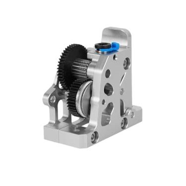 Imagem de Extrusora de engrenagem dupla HGX-LITE - Engrenagem de redução em aço endurecido e motor de alta velocidade para impressoras 3D CR10/CR10S/Ender3 V2/VORON(Silver Extruder)