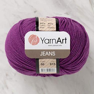 Imagem de 55% algodão 45% acrílico fio esportivo 1 novelo/bola 50 g 174 m (50)