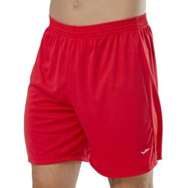 Imagem de Shorts Elite Plus Size Masculino Leve Bermuda Esportivo, Vermelho, EG6