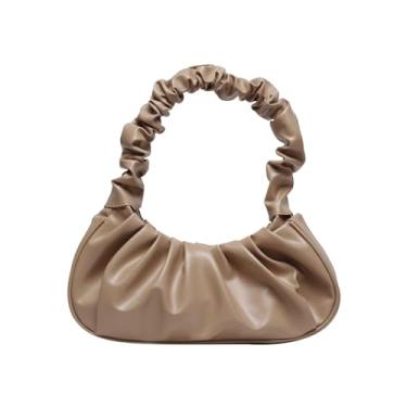 Imagem de Pequena bolsa tiracolo para celular feminina mini bolsa transversal, Café