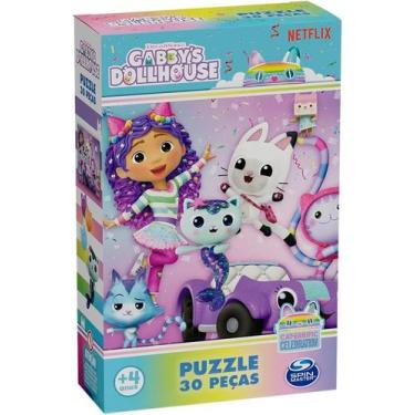 Imagem de Quebra-Cabeça - 30 Peças - Gabbys Dollhouse - Grow - 4689