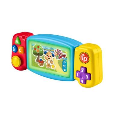 Imagem de Video game portátil aprende comigo fisher price - mattel hnh13 - Fishe