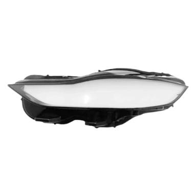 Imagem de Compatível com jaguar xe xel 2020 2021 2022 acessórios do carro gadgets luzes capa cabeça lampe capa do farol dianteiro do carro lente capa luzes escudo(Left)