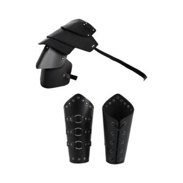 Imagem de Conjunto De Armadura De Um Ombro Para Cosplay De Cavaleiro Medieval, G