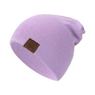 Imagem de Gorro De Malha Quente E Macio Unissex, Estilo Casual Para O Inverno, G
