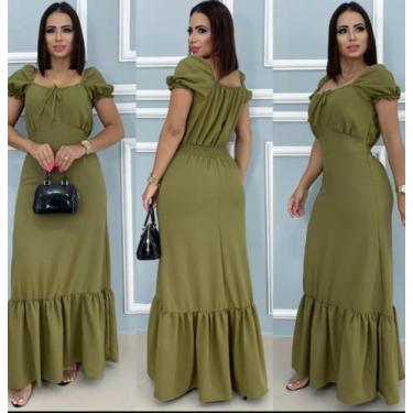 Imagem de Vestido longo verde - Stillo , Verde, M