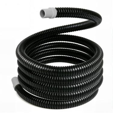 Imagem de LWPLWA Mangueira com nervuras de 2,5 m para filtro Fluval Canister 106 107 206 207 304 305 306 307 404 405 406 407, A20015 16,5 mm, mangueira de filtro de tanque de aquário