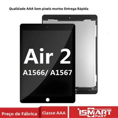 Imagem de Conjunto De LCD Para iPad Air 2 Com Painel De Substituição De Tela Sen