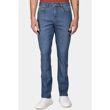 Imagem de Calça Jeans Slim Azul Médio-Masculino