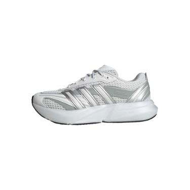 Imagem de adidas Tênis feminino Lightblaze Glow, Prata fosco/branco, 39