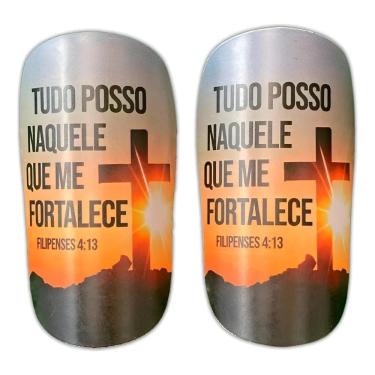 Imagem de Caneleira Futebol Profix: Proteção Leve Anti-Lesão Uni