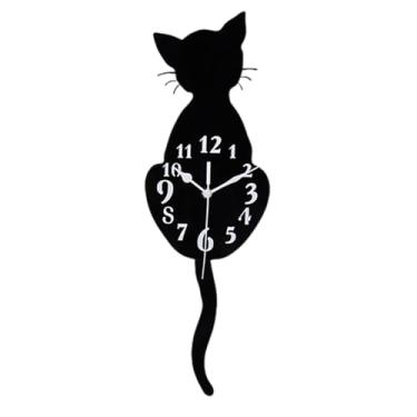 Imagem de Relógio de parede | Sem tique-taque operado por bateria | Relógio de parede, para aluguel de empresas, sala de estar, cozinha, hotel, restaurante, apartamento