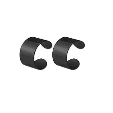 Imagem de Conjunto De Brincos Masculinos Modernos Com Zircônia Redonda E Folha A