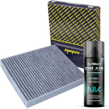 Imagem de Filtro Cabine Carvão Ativado + Ion Air Naska Limpa Ar Condicionado (Compatível com Golf 2014 a 2020)