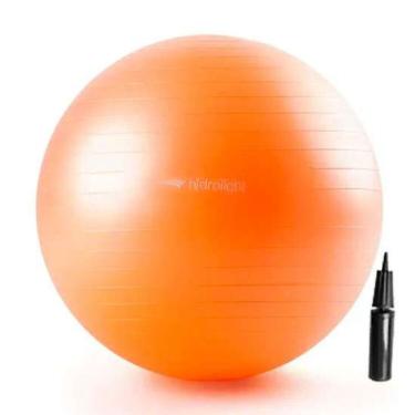Imagem de Bola De Ginástica Hidrolight Pilates 55cm - Laranja