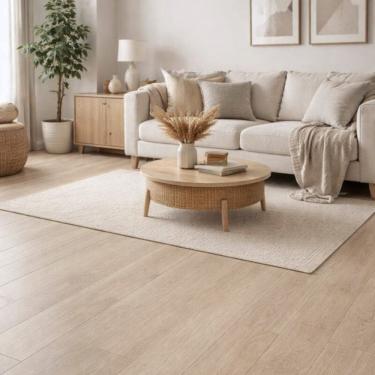 Imagem de Piso Vinílico Madeira Detalhado Autoadesivo 36 Réguas 5m² - caixa com 36 Unidade - Natural