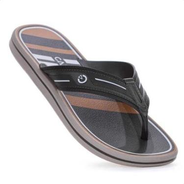 Imagem de Chinelo Cartago Palermo II Masculino 12572 - Preto-Masculino