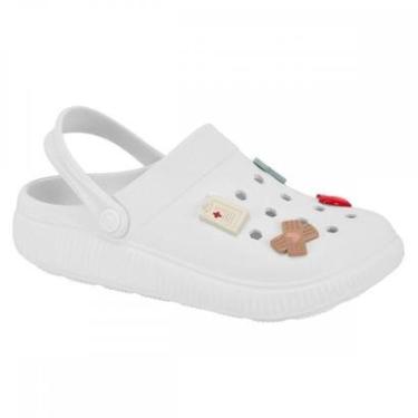 Imagem de Sandalia Moleca 5832.104 Babucha Saúde Hospital Feminino-Feminino