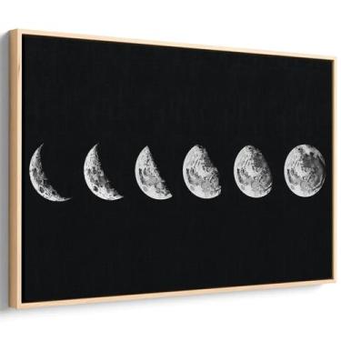 Imagem de Quadro Fases da Lua Ascendente Pintura - Mioquadros, 200x130 cm, Natur